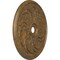 Ekena Millwork Sellek Ceiling Medallion (Fits Canopies up to 9"), Hand-Painted Rubbed Bronze, 42 1/8"OD x 1 7/8"P CM42SKRZS - alternate 5